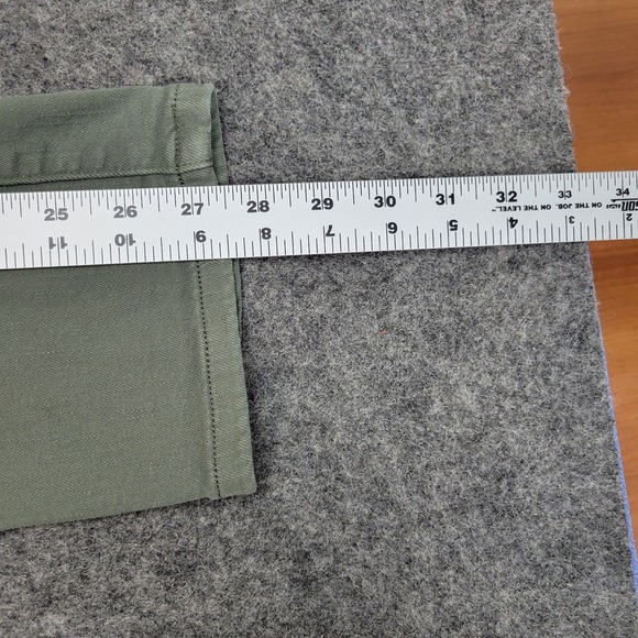 Lucky Brand Jeans Womens 2/26R Green Stretch  Y2K Western Heritage City Slim - Picture 11 of 13